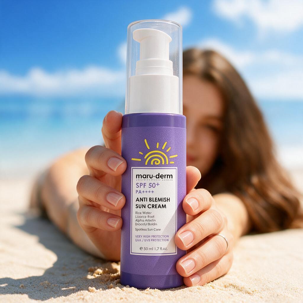 SPF 50+ krema za sunčanje protiv nesavršenosti