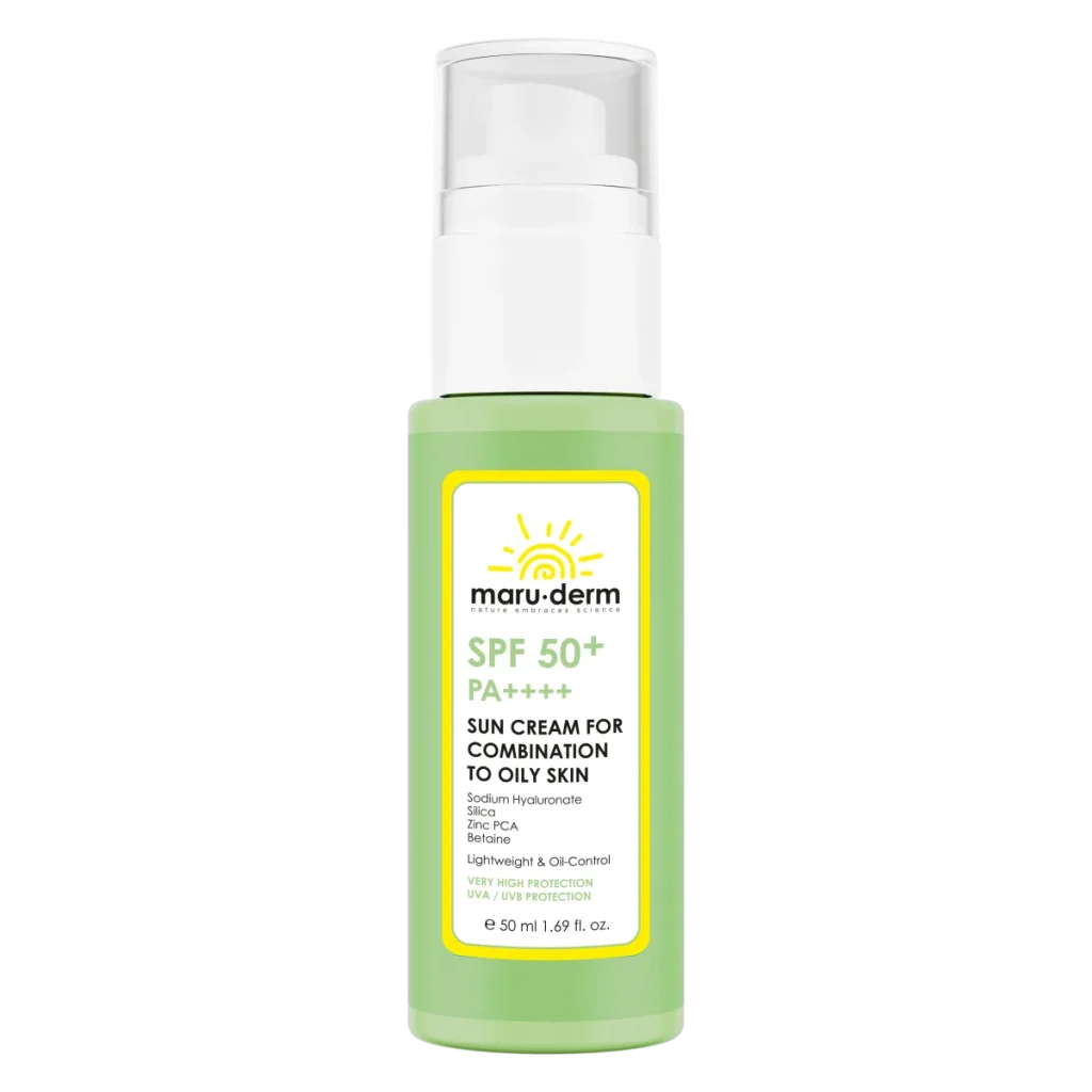 SPF 50+ krema za sunčanje za mješovitu i masnu kožu