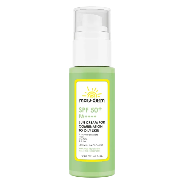 SPF 50+ krema za sunčanje za mješovitu i masnu kožu